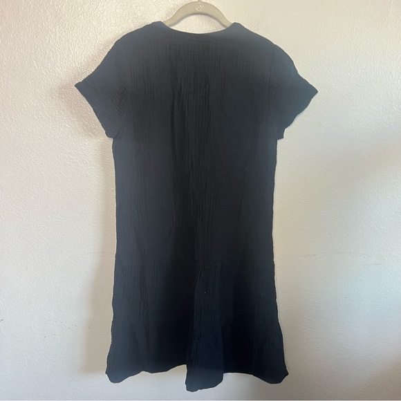 J.Jill Cotton-Gauze Tiered Dress Size S NWOT - Picture 3 of 7